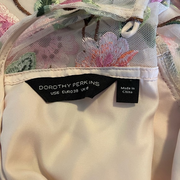 NWOT DORTY PERKINS floral dress [flawed] - Picture 9 of 10